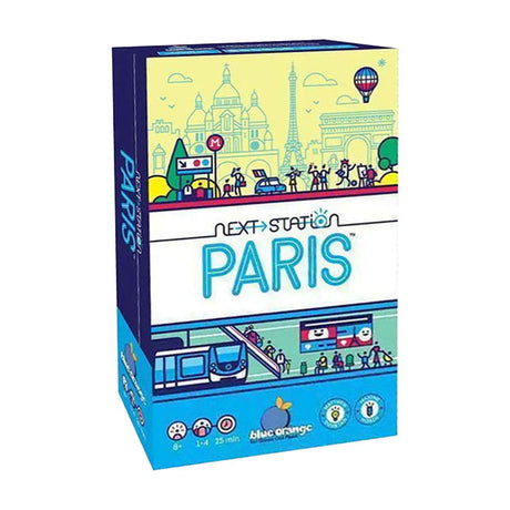 Geronimo games blue orange board game Next Station Paris