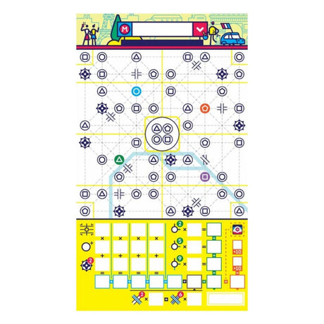 Geronimo games blue orange board game Next Station Paris