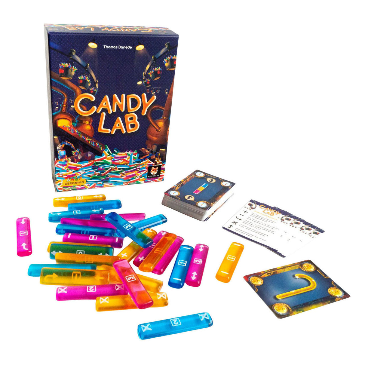 Geronimo Games Card Game Candy Lab