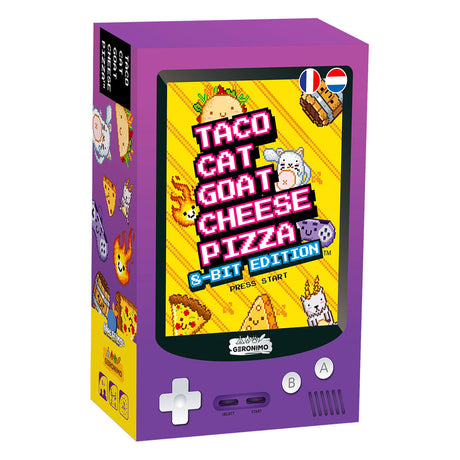 Geronimo Games Card Game Taco Cat Goat Cheese Pizza - 8-bit Edition