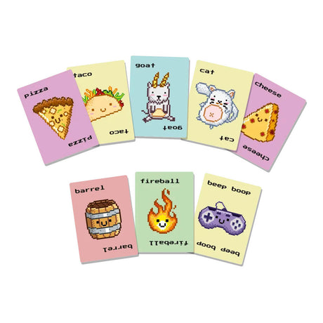 Geronimo Games Card Game Taco Cat Goat Cheese Pizza - 8-bit Edition