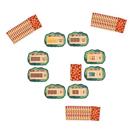Geronimo games card game giraffe raffe
