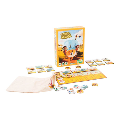 Geronimo games kiwizou card game savanna mission