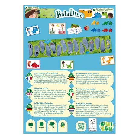 Geronimo Games Kiwizou Card Game Baladino