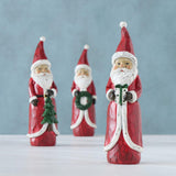 Boltze maison statue Père Noël rouge h20cm