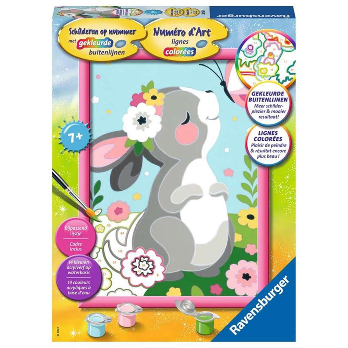 Ravensburger filho coelho e borboleta
