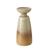 Boltze home candlestick porcelain h24cm brown