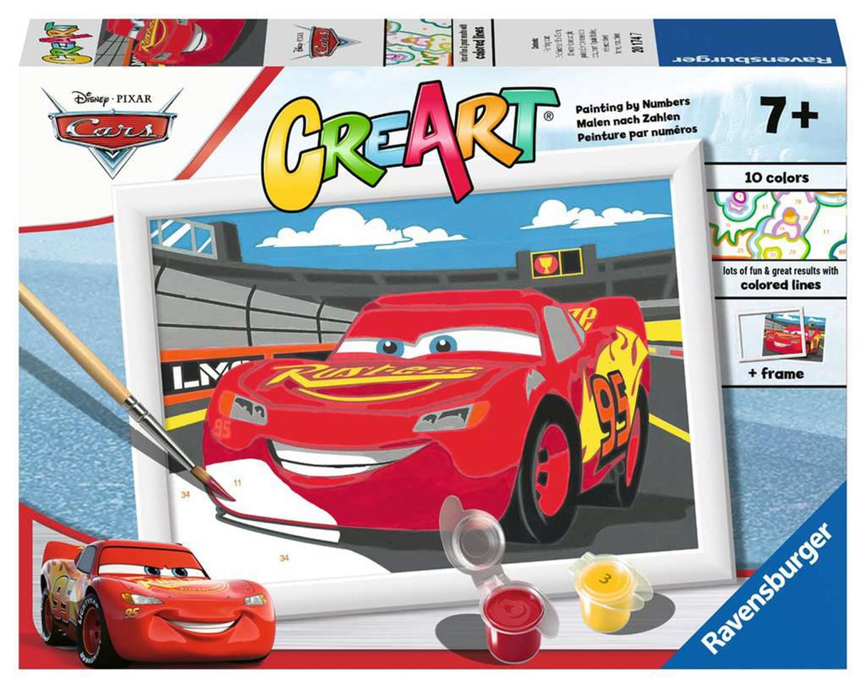 Ravensburger cruthú lightning mcqueen