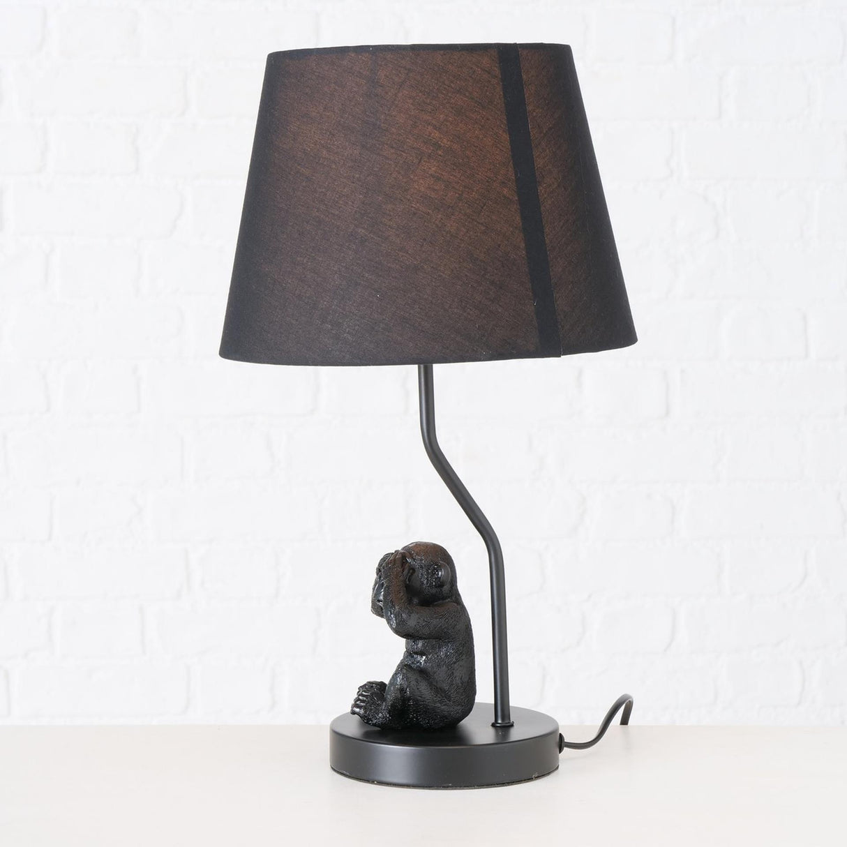 Boltze home table lamp gnu ø25x45cm polyresin