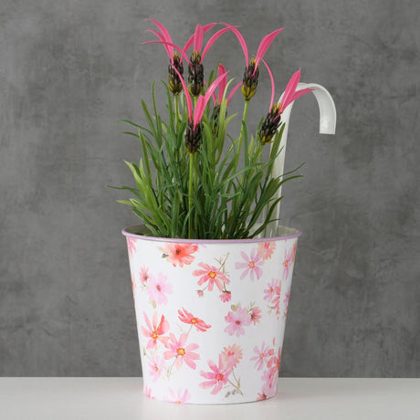 Baile Boltze crochta pota bláthanna rosella ø13xh24cm