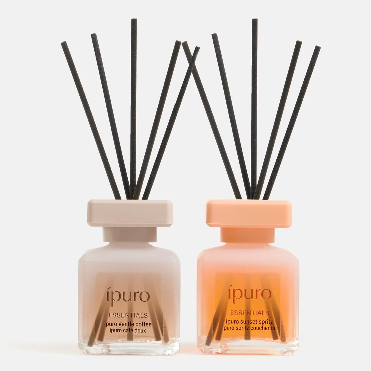 Ipuro fragrance diffuser set gentle coffee sunset spritz 2x50ml