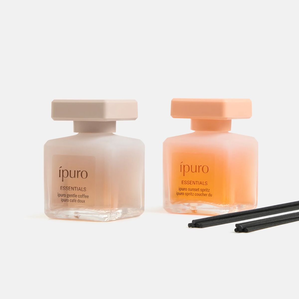 Ipuro fragrance diffuser set gentle coffee sunset spritz 2x50ml
