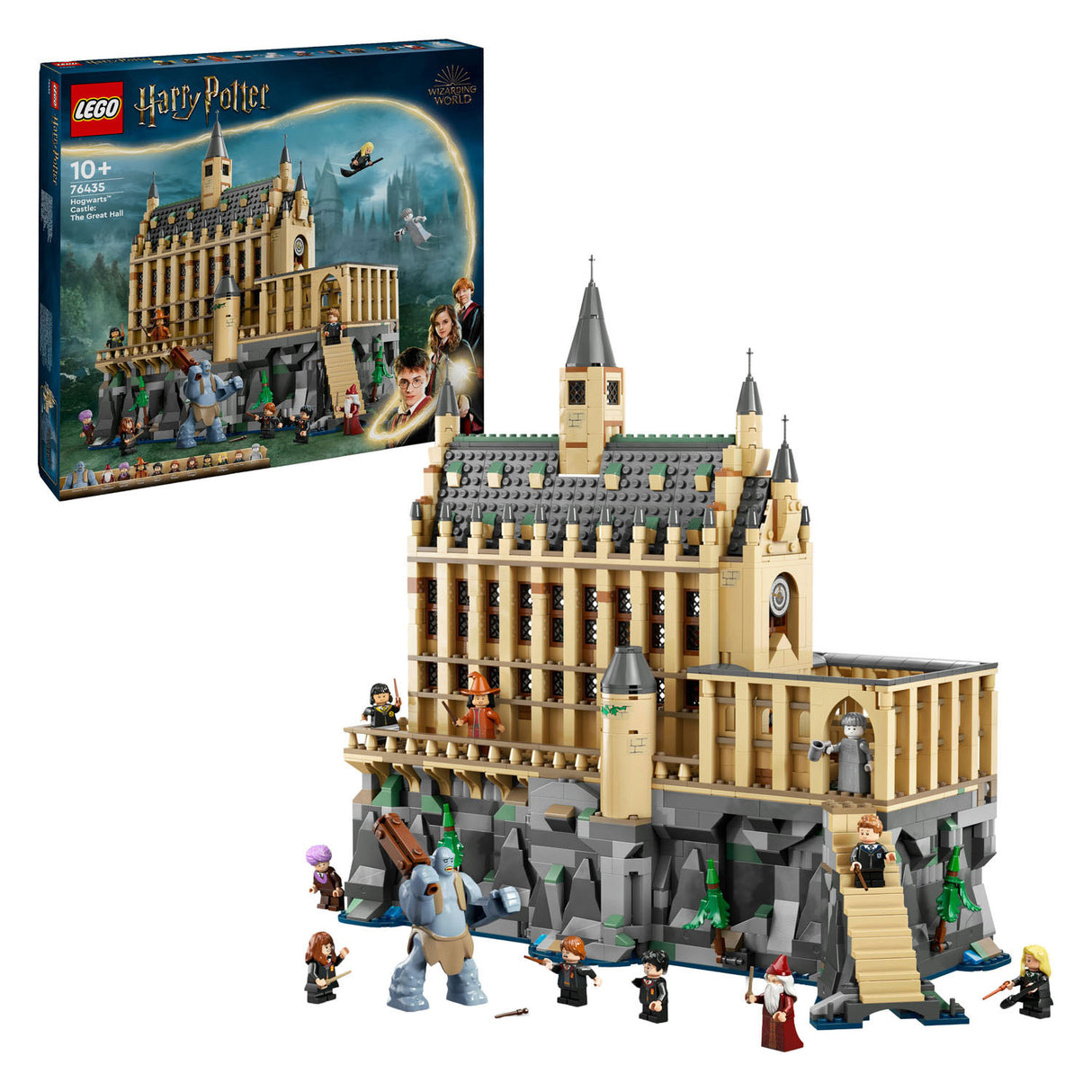 Lego harry potter 76435 caisleán hogwarts an halla mór