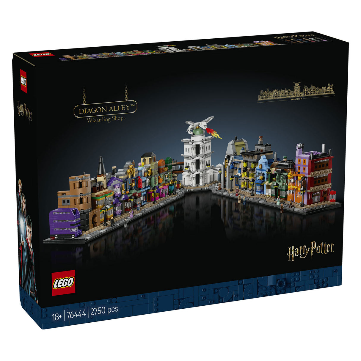 Lego Harry Potter™ Diagon Alley™ Wizard Shops Wizard Set - 76444