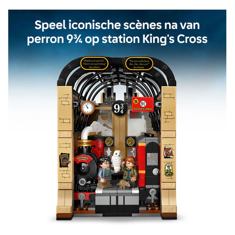 Podpórka do książek Lego Harry Potter: zestaw do budowania ekspresu do Hogwartu - 76450
