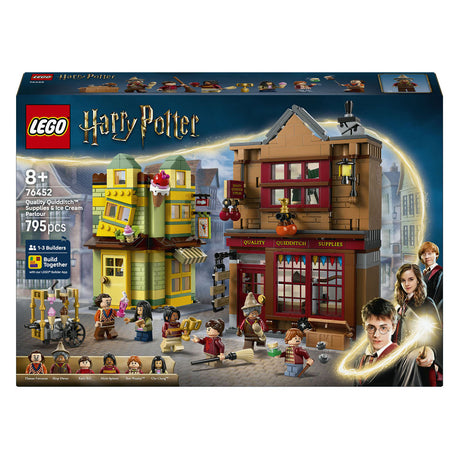 Lego Harry Potter sprejové obväzy metlobalový palác a súprava zmrzlinových salónov - 76452