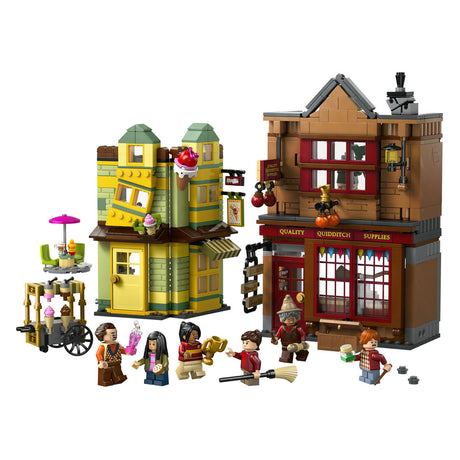 Lego Harry Potter sprejové obväzy metlobalový palác a súprava zmrzlinových salónov - 76452