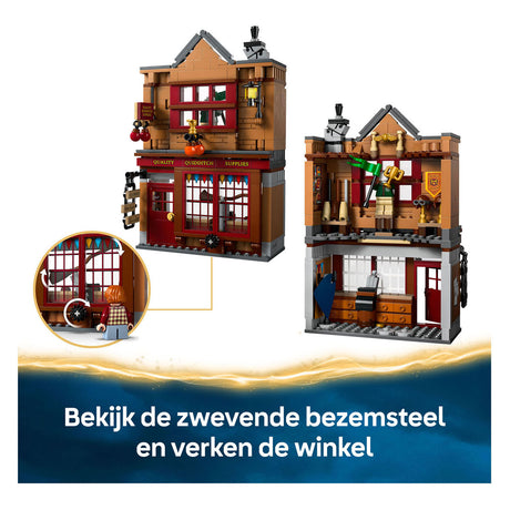 Lego Harry Potter sprejové obväzy metlobalový palác a súprava zmrzlinových salónov - 76452