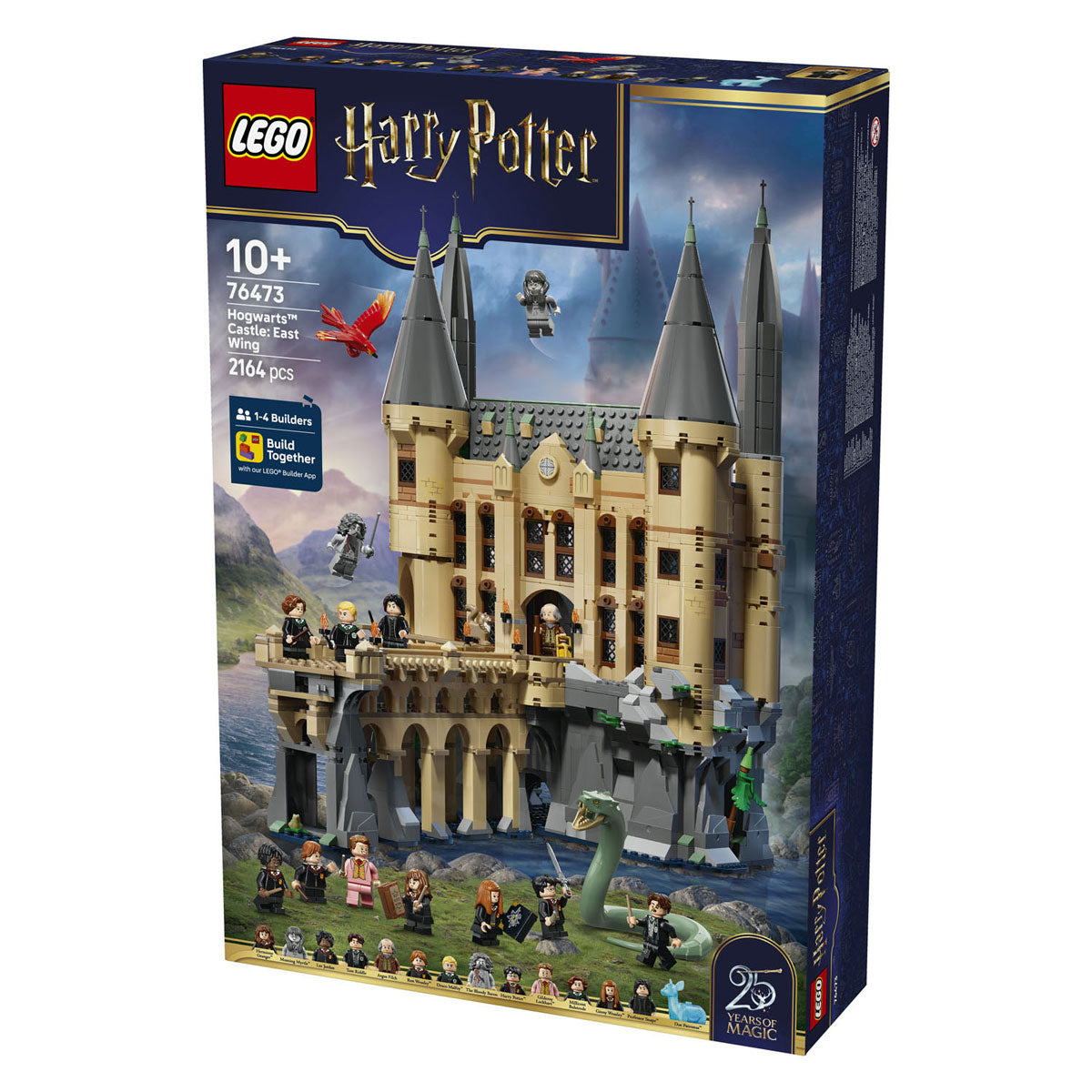 Lego harry potter hogwarts caisleán: bréagán sciathán thoir do leanaí 76473