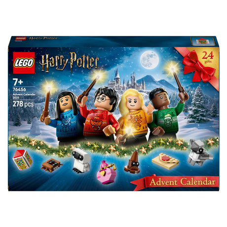 Zestaw Lego Harry Potter Kalendarz Adwentowy 2025 Świat Czarodziejów - 76456
