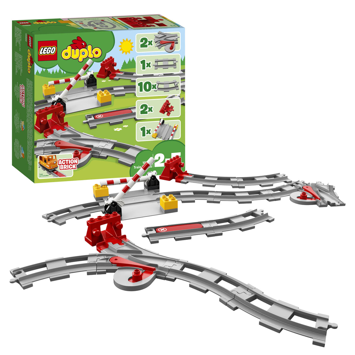 Lego Duplo Duplo 10882 Treinrails 23-delig