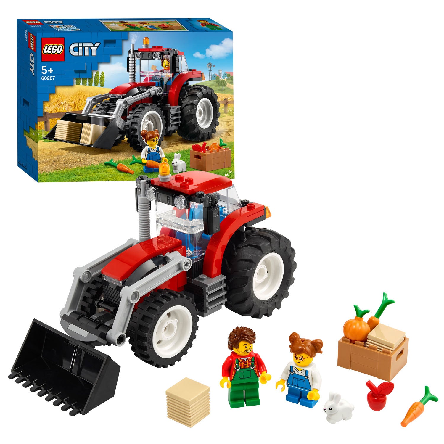 Lego LEGO City 60287 traktorius – Tormino
