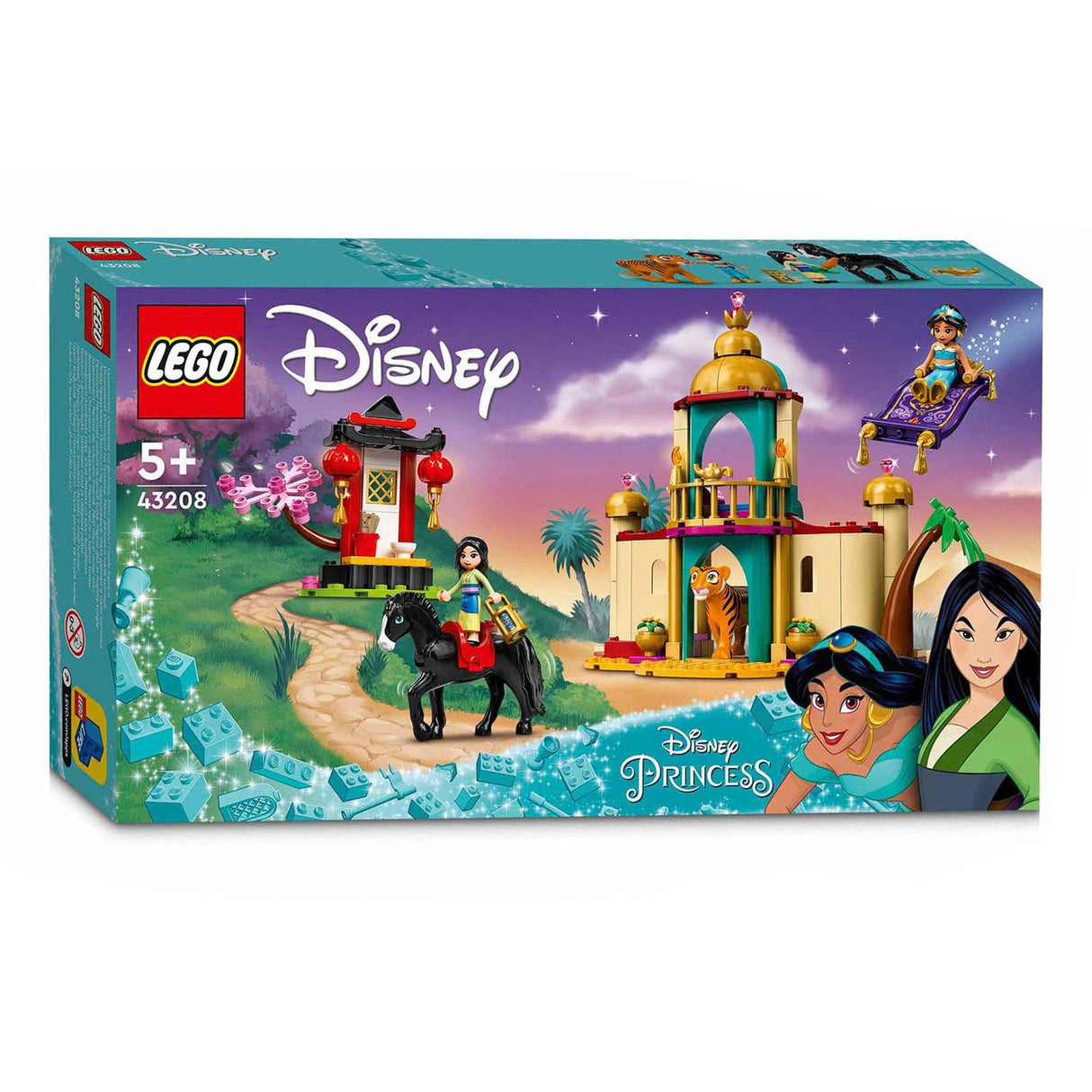 LEGO LEGO PRINCESS 43208 JASMINES OCH MULANS Adventure