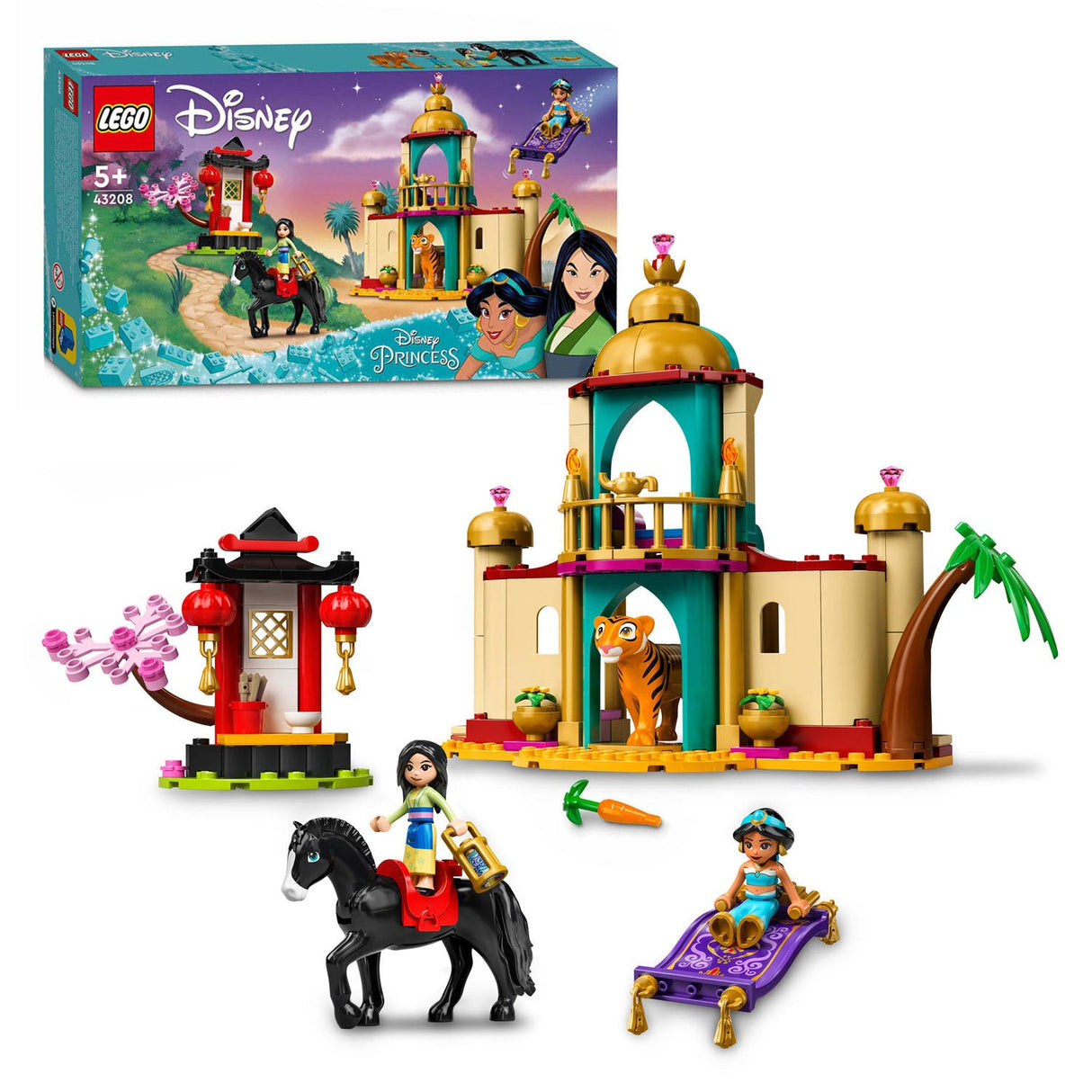 LEGO LEGO PRINCESS 43208 JASMINES OCH MULANS Adventure