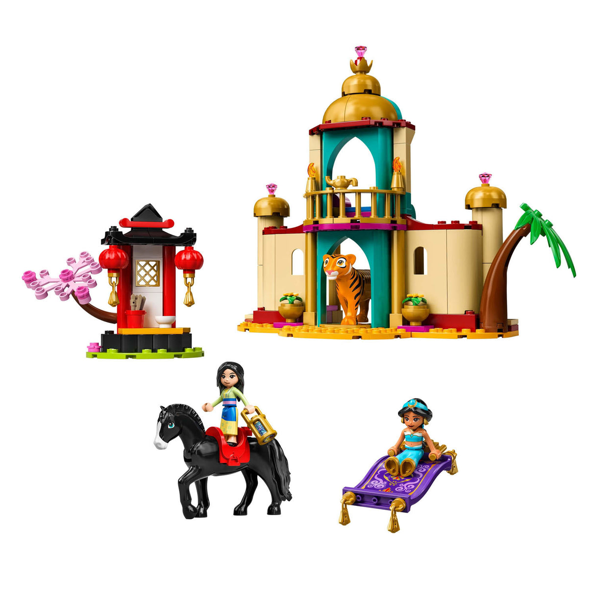 LEGO LEGO PRINCESS 43208 JASMINES OCH MULANS Adventure