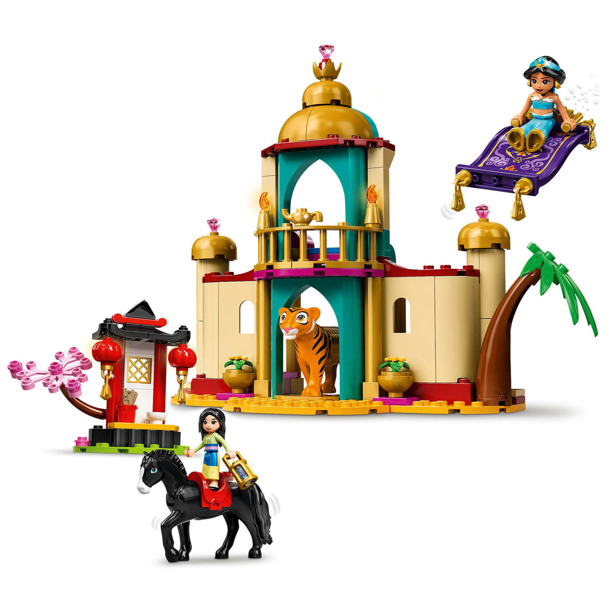 LEGO LEGO Princesa 43208 Aventura de Jazmines and Mulans