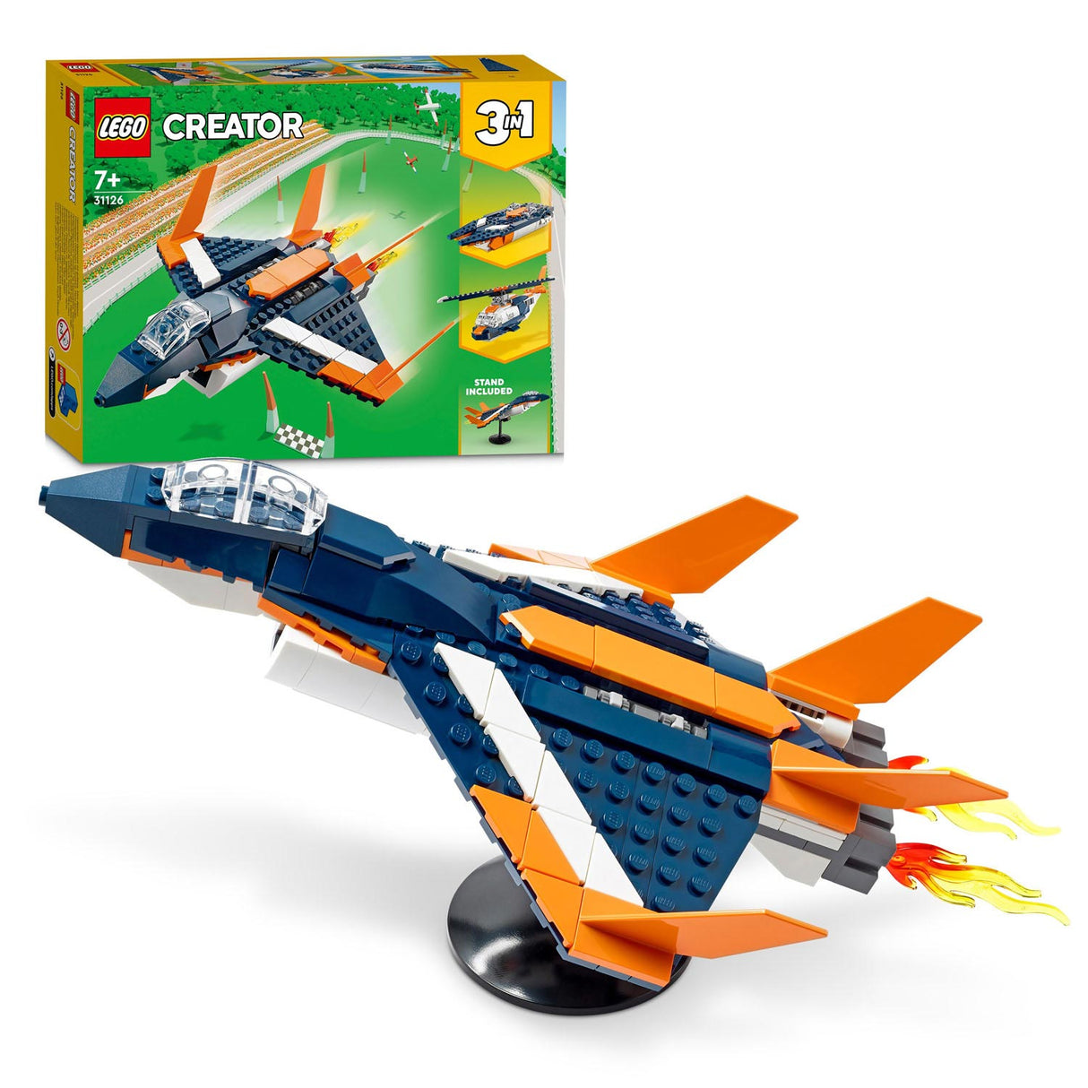 LEGO LEGO -skaber 31126 Supersonic Jet Aircraft