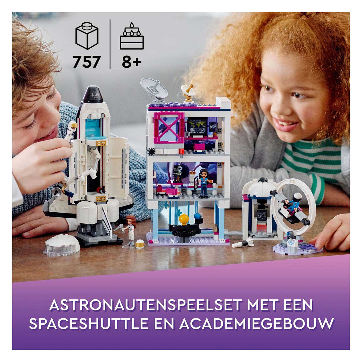 Lego Frënn 41713 Olivia's Raum Academy