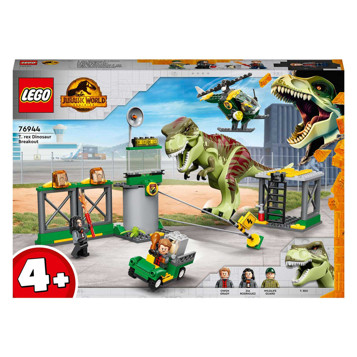 Lego Lego jurassic 76944 T-Rex Dinosaurus Flucht