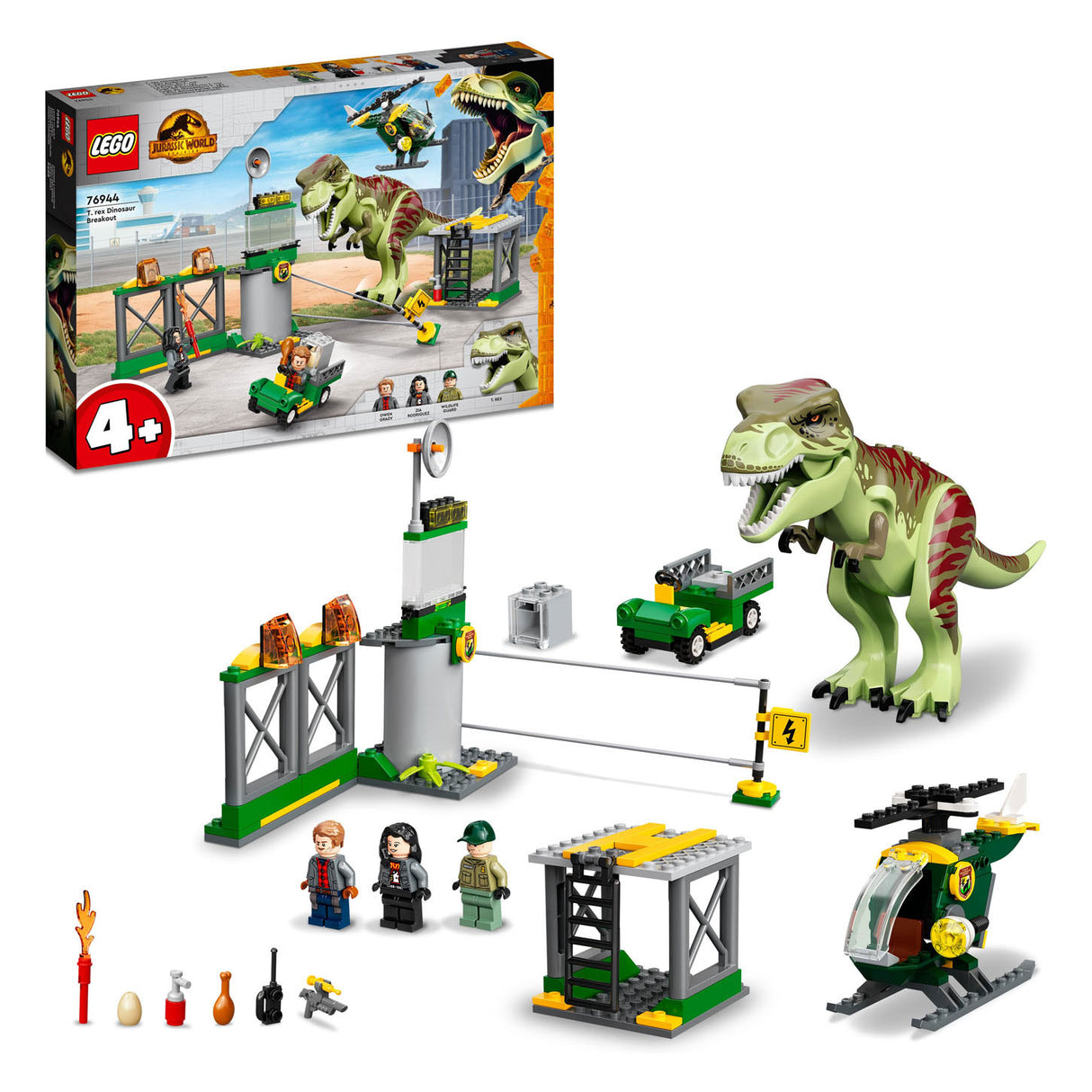 Lego Lego jurassic 76944 T-Rex Dinosaurus Flucht