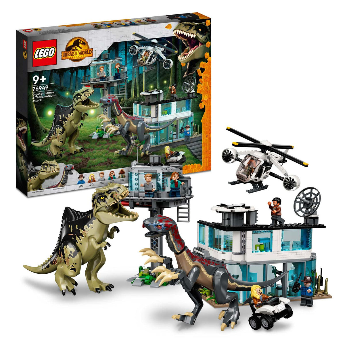 LEGO LEGO JURASSIC 76949 GIGANOTO THERIZINOSAURURS Attack