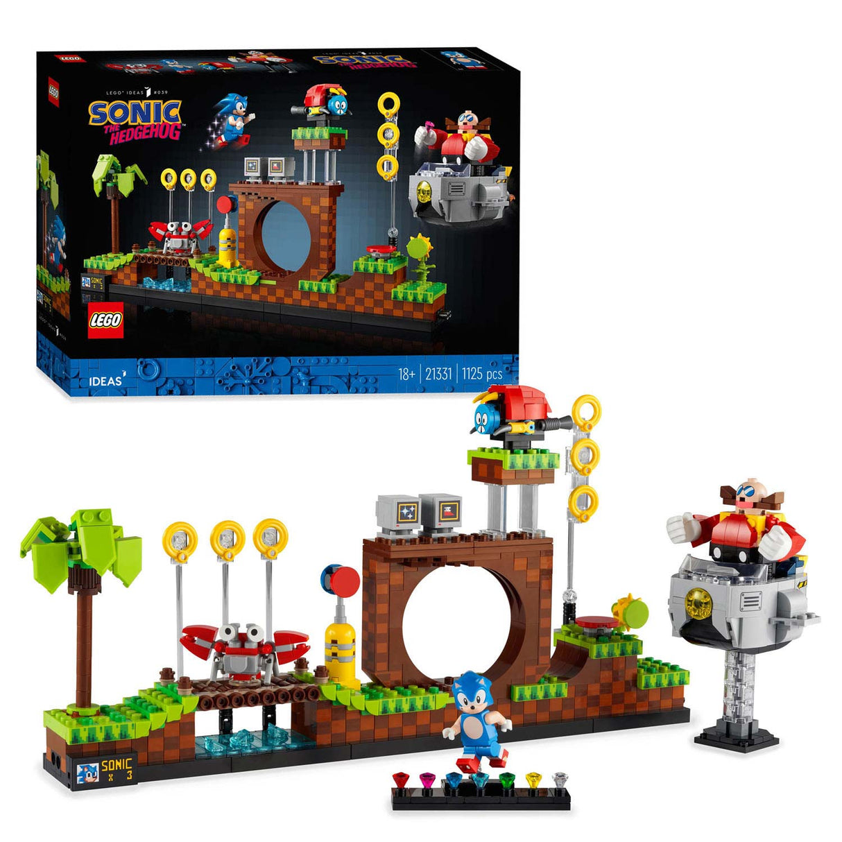 LEGO LEGO 21331 Hedgehog Green Hill Zone