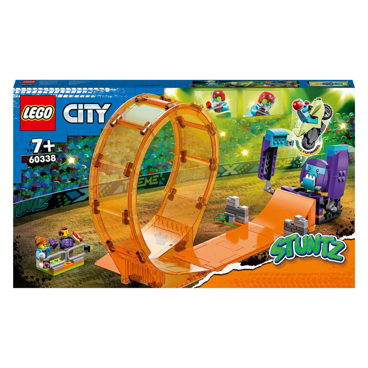 Lego Lego City 60338 Crossing Chimpanzee Stunt Loop