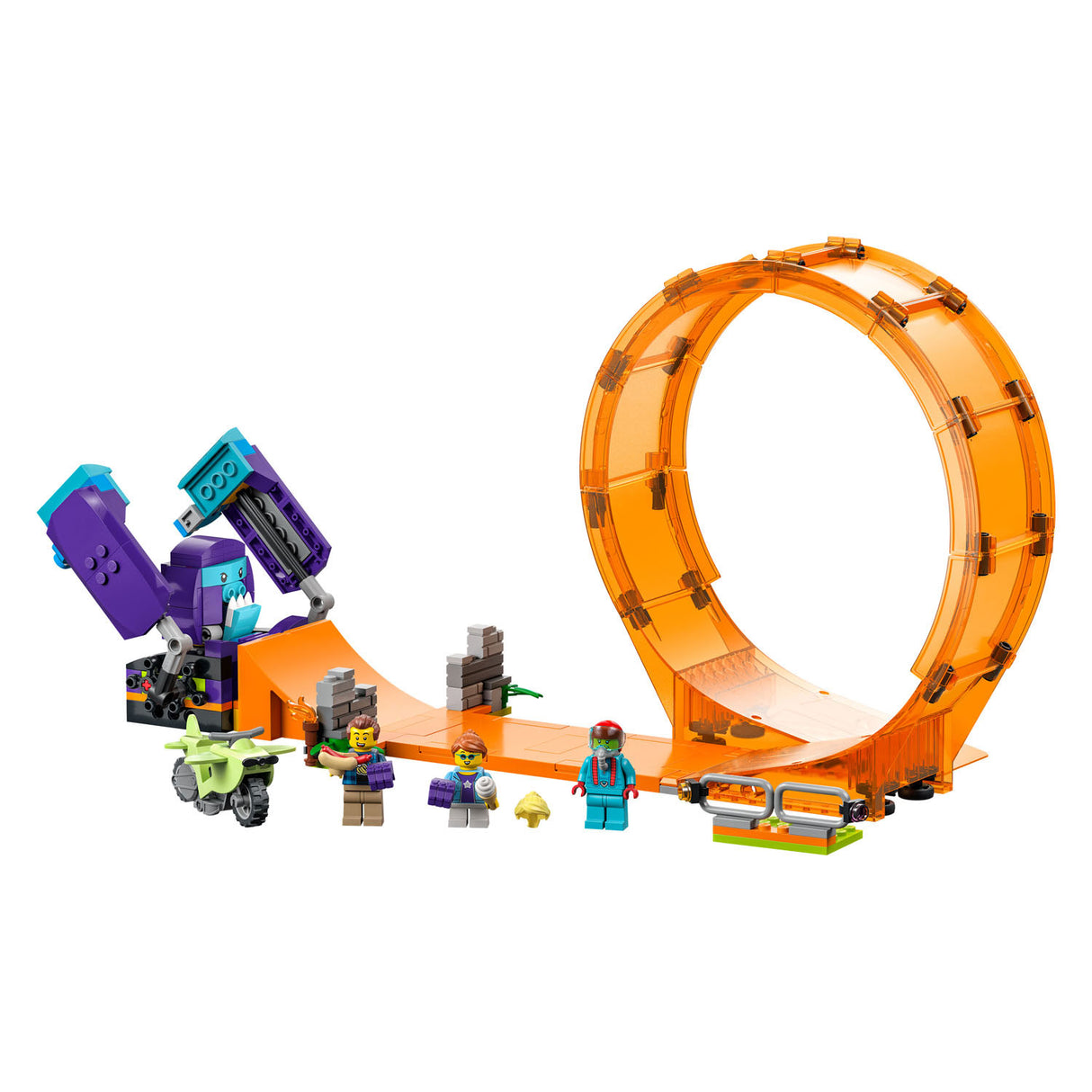 LEGO LEGO CITY 60338 Crossing chimpanzee stunt loop