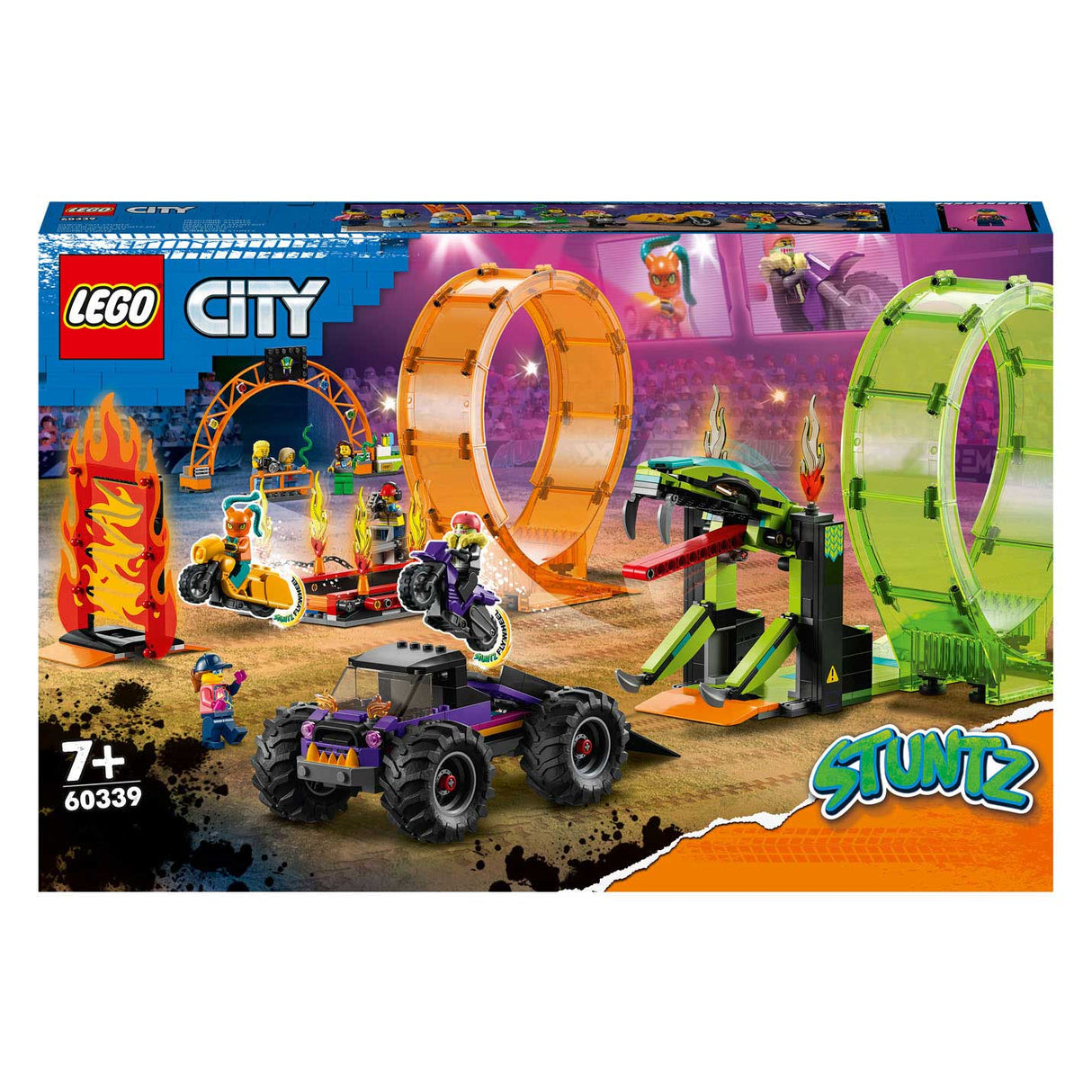 Lego Lego City 60339 Double Look Steunt Arena