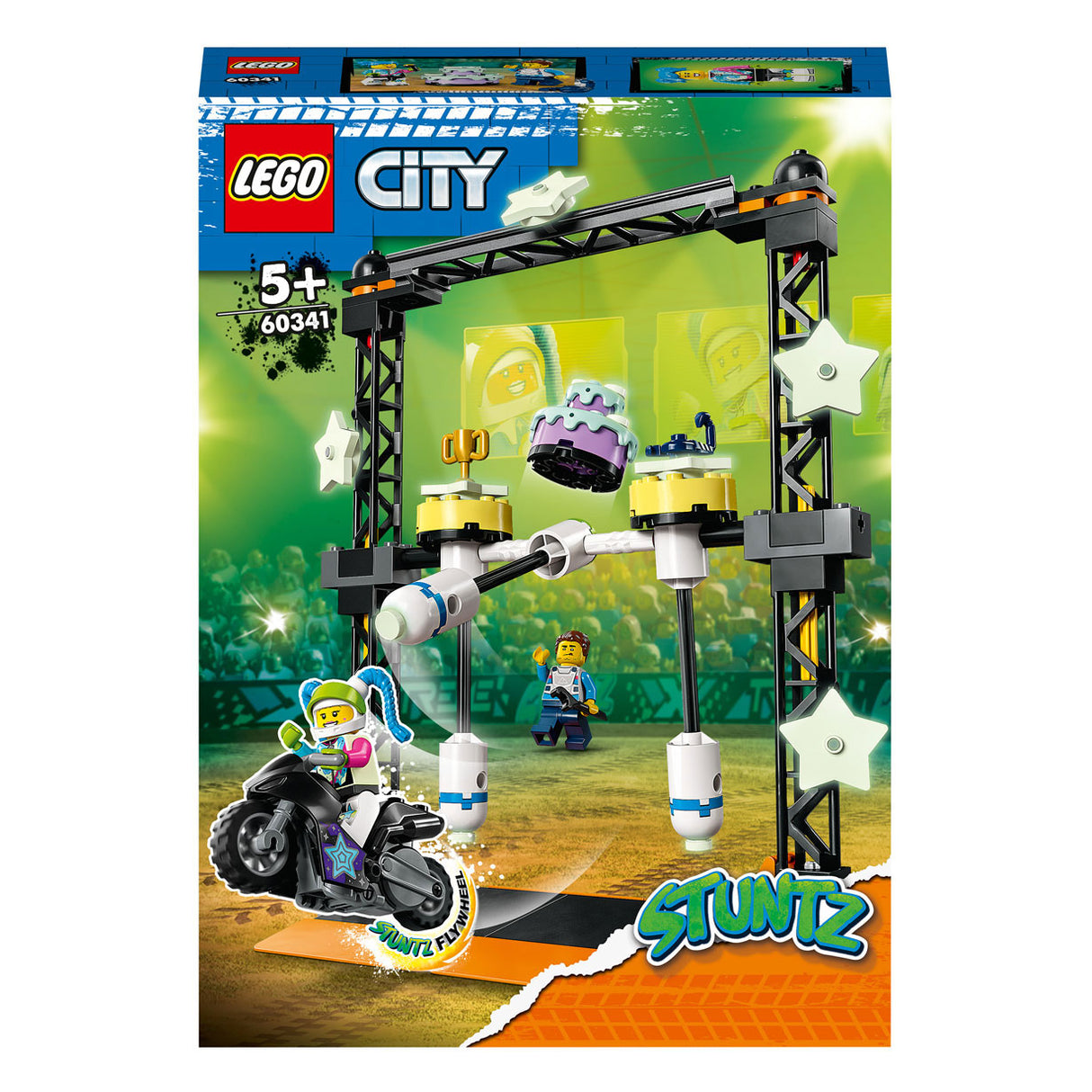 Lego LEGO City 60341 The Knockdown Stunt Uitdaging