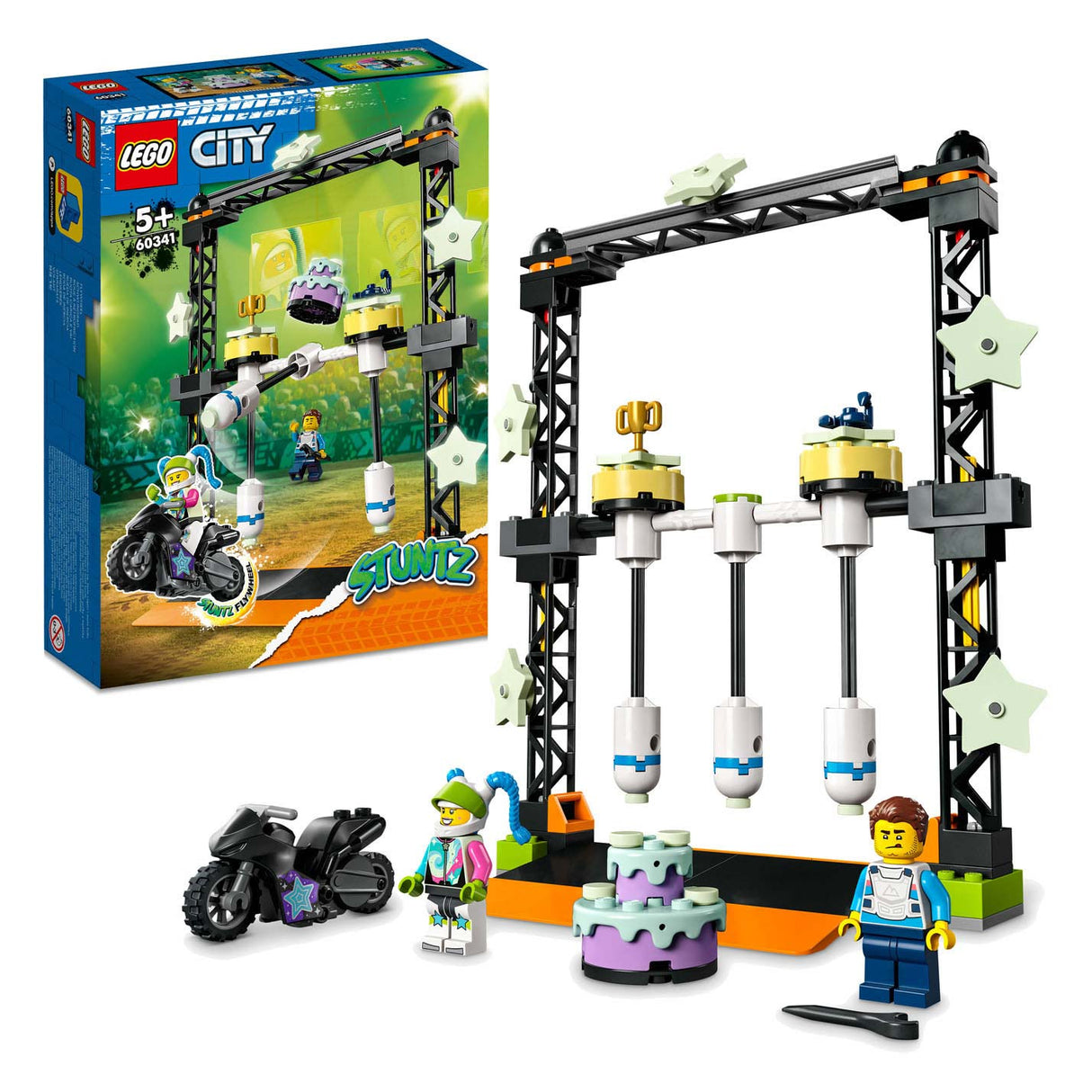 Lego Lego City 60341 The Knockdown Stunt Challenge