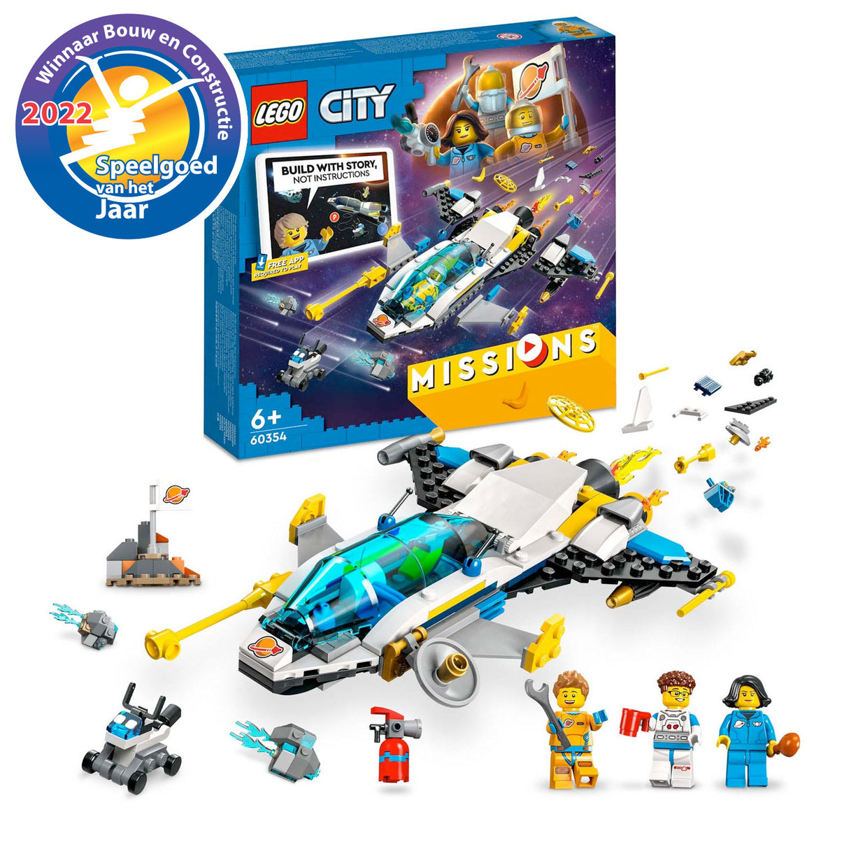 LEGO LEGO CITY 60354 MARS Space vessel reconnaissance missions