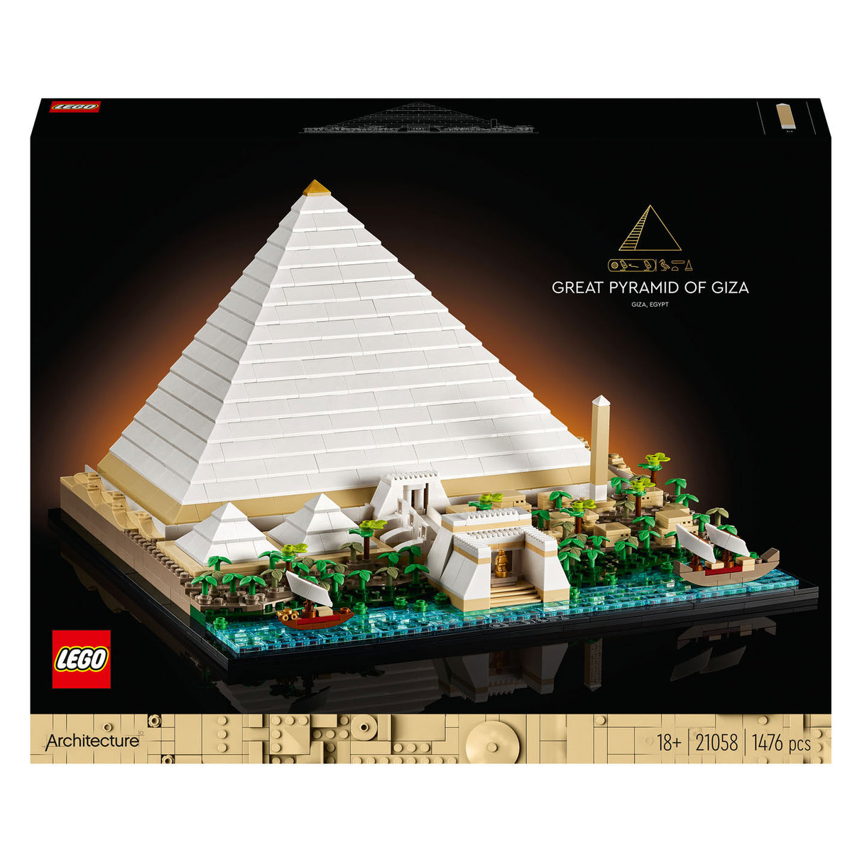 Lego Lego Architecture 21058 Stor pyramid av Gizeh