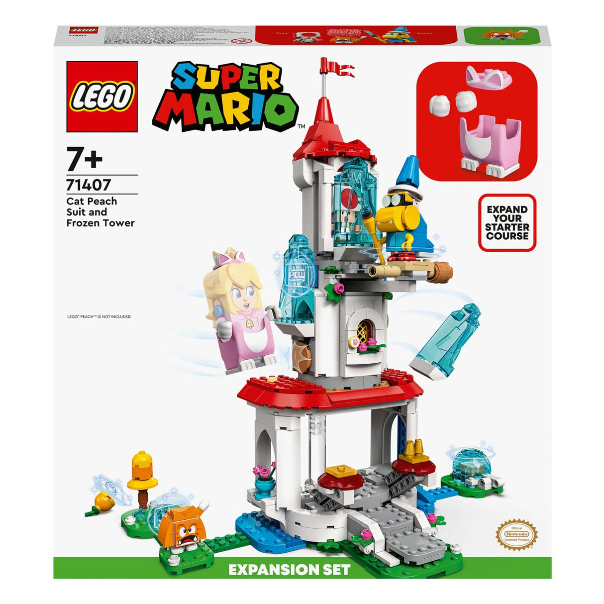 LEGO LEGO Super Mario 71407 Expansión Torre de hielo