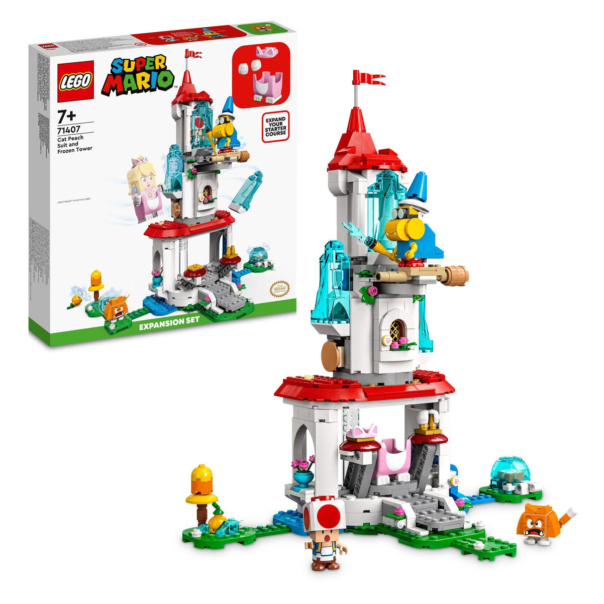 Lego Lego Super Mario 71407 Rozšíření ledové věže