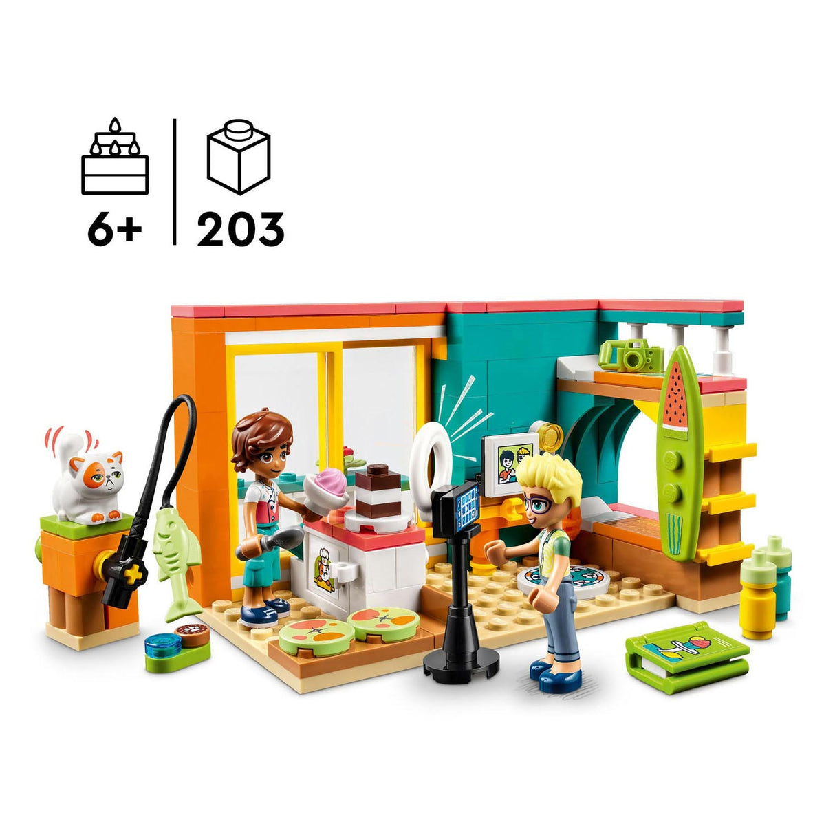 LEGO LEGO VENNER 41754 Leo's værelse