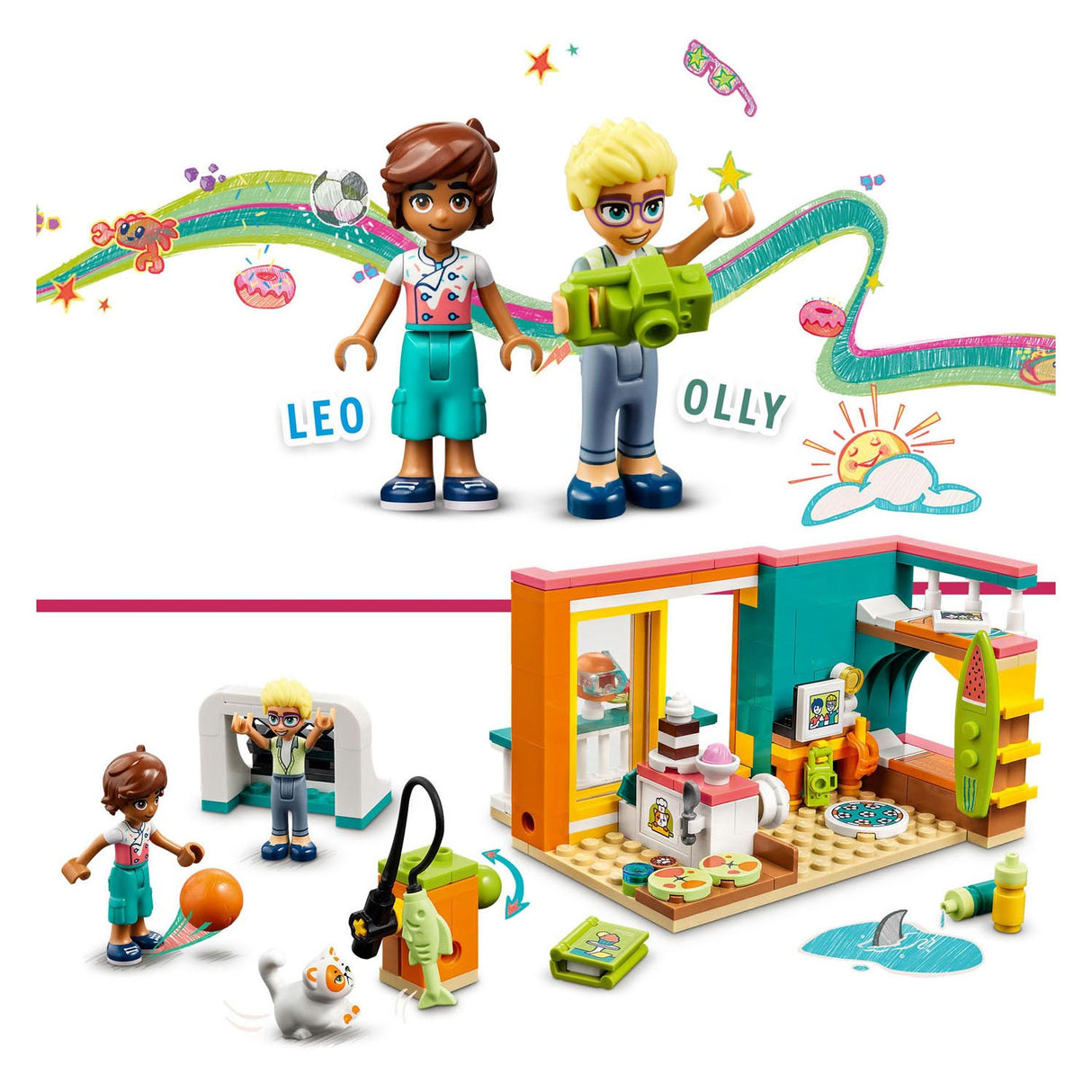 Lego Lego Friends 41754 Leo's Room