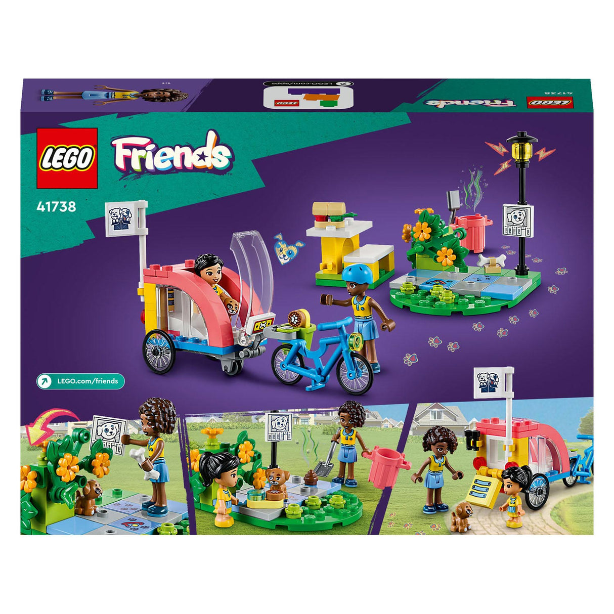 Lego Lego Friends 41738 Psi Rescue Bike