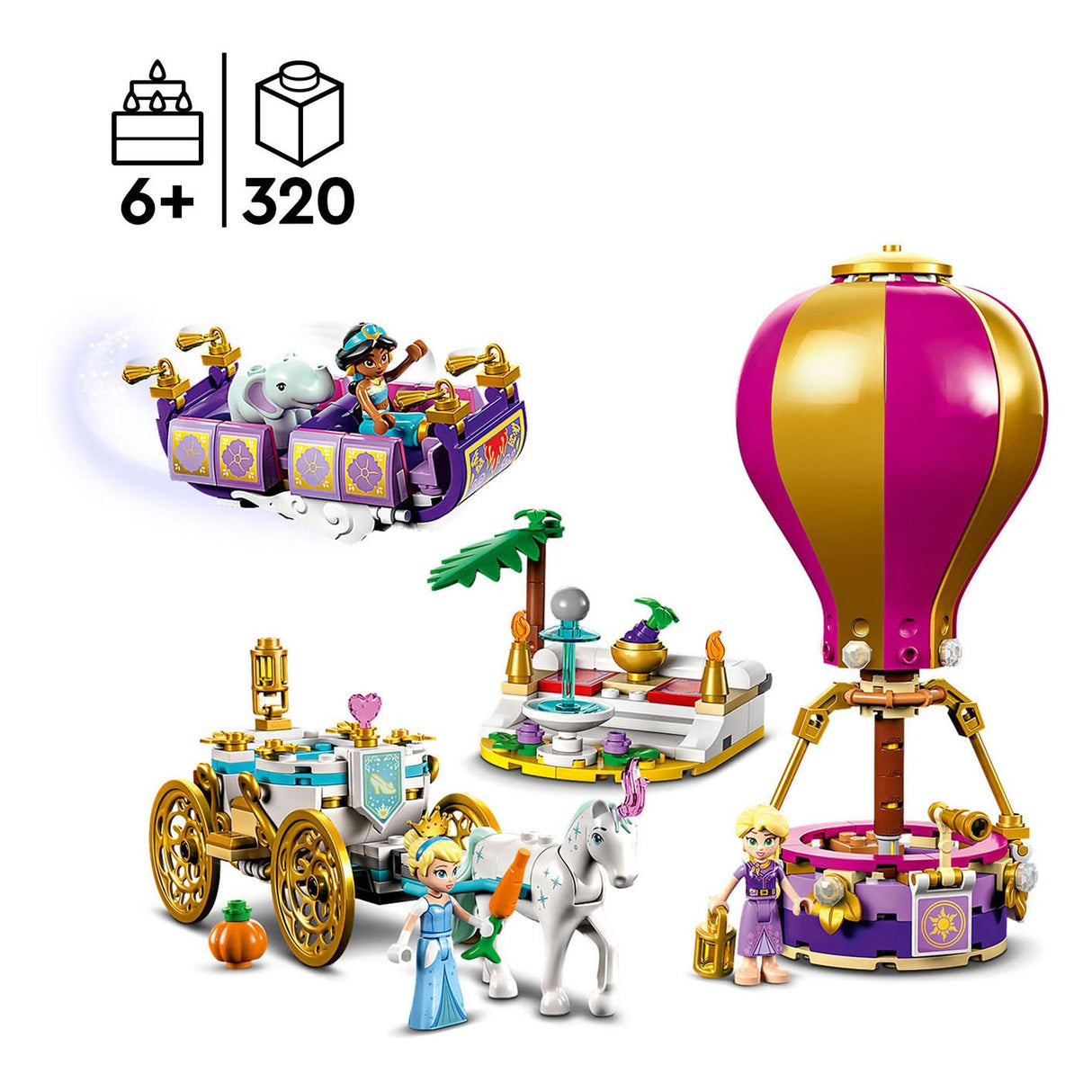 LEGO LEGO 43216 Enchanting Journey of Princess