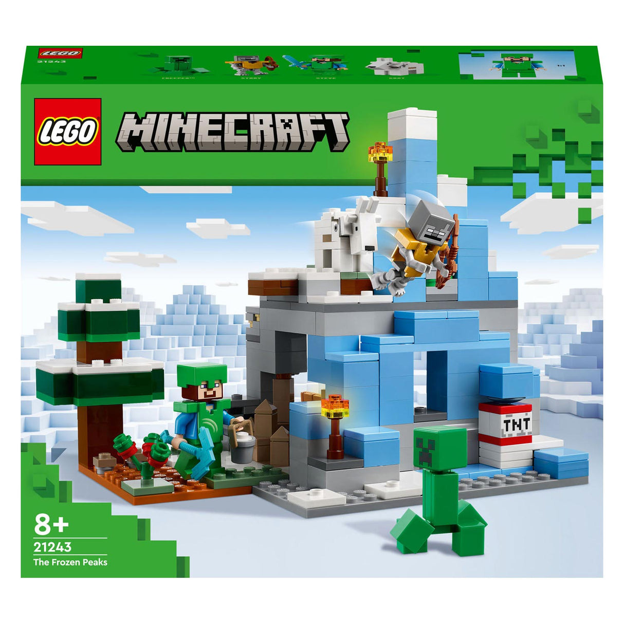 Lego LEGO Minecraft 21243 De IJsbergtoppen